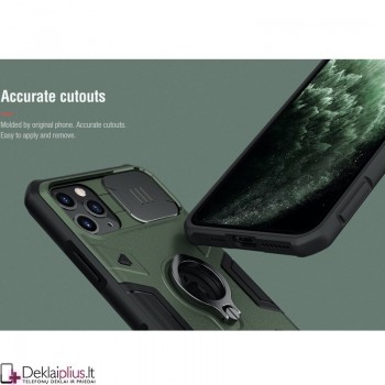 Nillkin Camshield Armor dėklas - žalias (IPHONE 11 PRO)   